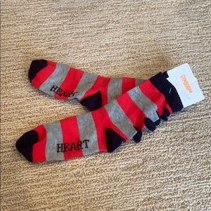 NWT Gymboree sz M heartbreaker socks
